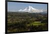 Mount Hood, Jonsrud Viewpoint, Sandy, Oregon, USA-Michel Hersen-Framed Photographic Print