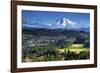 Mount Hood, Jonsrud Viewpoint, Sandy, Oregon, USA-Michel Hersen-Framed Photographic Print