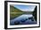 Mount Hood, part of the Cascade Range, perfectly reflected in the still waters of Trillium Lake, Or-Martin Child-Framed Photographic Print