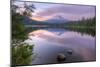 Mount Hood Reflected in Beautiful Trillium Lake-Vincent James-Mounted Photographic Print