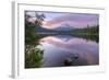 Mount Hood Reflected in Beautiful Trillium Lake-Vincent James-Framed Photographic Print