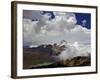 Mount Huayna Potosi Viewed from Mount Chacaltaya, Calahuyo, Cordillera Real, Bolivia, Andes-Simon Montgomery-Framed Photographic Print