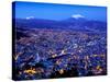 Mount Illimani, Andes Mountains, Templo Andino Jach'A Apacheta Mirador, Views of La Paz from El Alt-John Coletti-Stretched Canvas