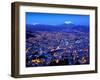 Mount Illimani, Andes Mountains, Templo Andino Jach'A Apacheta Mirador, Views of La Paz from El Alt-John Coletti-Framed Photographic Print