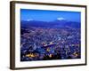 Mount Illimani, Andes Mountains, Templo Andino Jach'A Apacheta Mirador, Views of La Paz from El Alt-John Coletti-Framed Photographic Print