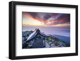 Mount Iwaki, Aomori prefecture, Tohoku, Honshu, Japan-Christian Kober-Framed Photographic Print