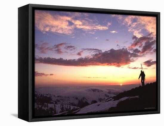 Mount Judah California, USA-null-Framed Stretched Canvas
