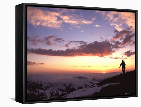 Mount Judah California, USA-null-Framed Stretched Canvas