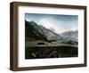 Mount Kazbek, Caucasus, C1890-Gillot-Framed Giclee Print