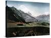 Mount Kazbek, Caucasus, C1890-Gillot-Stretched Canvas