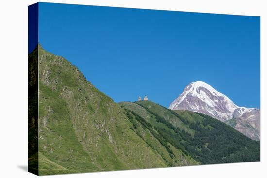Mount Kazbek-Fotokon-Stretched Canvas