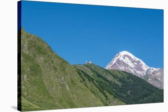 Mount Kazbek-Fotokon-Stretched Canvas