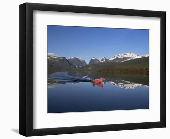 Mount Kebnekaise, Sweden's Highest, Laponia, Unesco World Heritage Site, Lappland, Sweden-Gavin Hellier-Framed Photographic Print