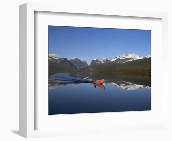 Mount Kebnekaise, Sweden's Highest, Laponia, Unesco World Heritage Site, Lappland, Sweden-Gavin Hellier-Framed Photographic Print