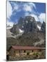 Mount Kenya and the Peaks of Nelion on the Left and Batian on Right, Kenya, East Africa-Poole David-Mounted Photographic Print