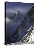 Mount Khumbutse, Nepal-Michael Brown-Stretched Canvas
