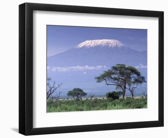 Mount Kilimanjaro, Amboseli National Park, Kenya-Art Wolfe-Framed Photographic Print