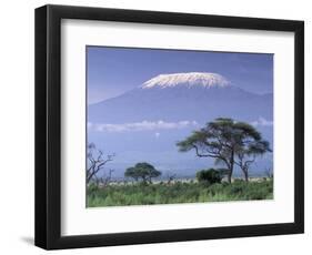 Mount Kilimanjaro, Amboseli National Park, Kenya-Art Wolfe-Framed Photographic Print