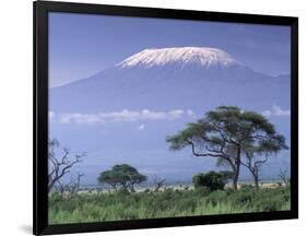 Mount Kilimanjaro, Amboseli National Park, Kenya-Art Wolfe-Framed Photographic Print