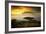 Mount Kilimanjaro and Clouds Line at Sunset, View from Savanna Landscape in Amboseli, Kenya, Africa-Michal Bednarek-Framed Photographic Print