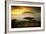 Mount Kilimanjaro and Clouds Line at Sunset, View from Savanna Landscape in Amboseli, Kenya, Africa-Michal Bednarek-Framed Photographic Print