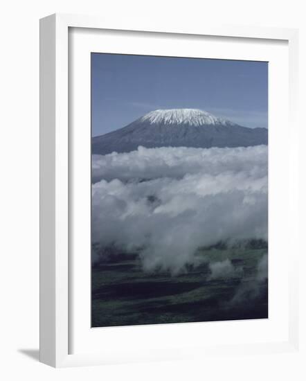 Mount Kilimanjaro, Kenya, East Africa, Africa-Robert Harding-Framed Photographic Print