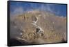 Mount Kilimanjaro Peak and Clouds-null-Framed Stretched Canvas