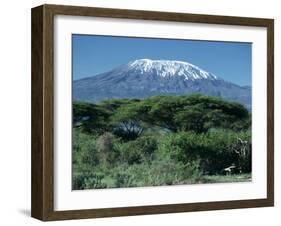 Mount Kilimanjaro, Tanzania, East Africa, Africa-Sassoon Sybil-Framed Photographic Print