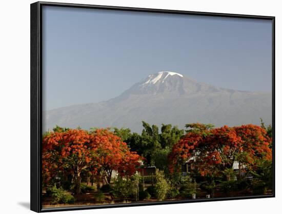 Mount Kilimanjaro, Tanzania, East Africa, Africa-Groenendijk Peter-Framed Photographic Print