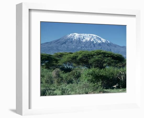 Mount Kilimanjaro, Tanzania, East Africa, Africa-Sassoon Sybil-Framed Photographic Print