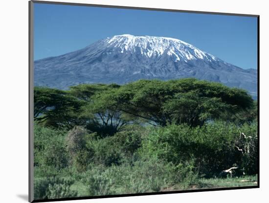 Mount Kilimanjaro, Tanzania, East Africa, Africa-Sassoon Sybil-Mounted Photographic Print