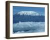 Mount Kilimanjaro, UNESCO World Heritage Site, Seen from Kenya, East Africa, Africa-Harding Robert-Framed Photographic Print