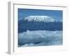 Mount Kilimanjaro, UNESCO World Heritage Site, Seen from Kenya, East Africa, Africa-Harding Robert-Framed Photographic Print