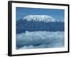 Mount Kilimanjaro, UNESCO World Heritage Site, Seen from Kenya, East Africa, Africa-Harding Robert-Framed Photographic Print