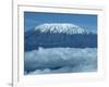 Mount Kilimanjaro, UNESCO World Heritage Site, Seen from Kenya, East Africa, Africa-Harding Robert-Framed Photographic Print