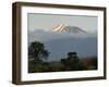 Mount Kilimanjaro, UNESCO World Heritage Site, Tanzania, East Africa, Africa-Groenendijk Peter-Framed Photographic Print