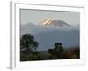 Mount Kilimanjaro, UNESCO World Heritage Site, Tanzania, East Africa, Africa-Groenendijk Peter-Framed Photographic Print