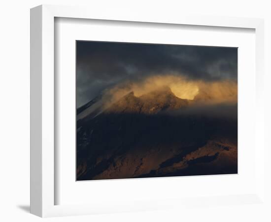 Mount Kilimanjaro, UNESCO World Heritage Site, Tanzania, East Africa, Africa-Groenendijk Peter-Framed Photographic Print