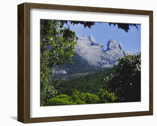 Mount Kinabalu, Sabah, Island of Borneo, Malaysia, Asia-David Poole-Framed Photographic Print