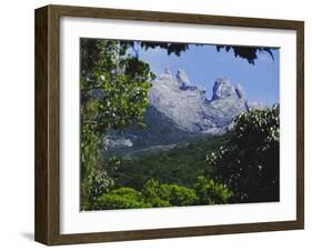 Mount Kinabalu, Sabah, Island of Borneo, Malaysia, Asia-David Poole-Framed Photographic Print