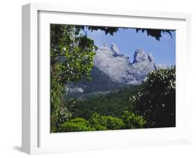 Mount Kinabalu, Sabah, Island of Borneo, Malaysia, Asia-David Poole-Framed Photographic Print