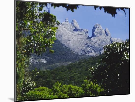 Mount Kinabalu, Sabah, Island of Borneo, Malaysia, Asia-David Poole-Mounted Photographic Print