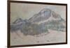 Mount Kolsaas in Norway, 1895-Claude Monet-Framed Giclee Print