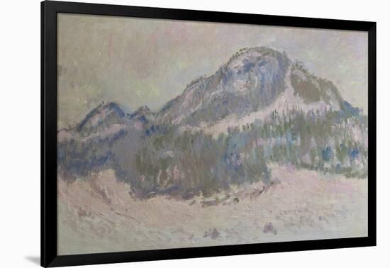 Mount Kolsaas in Norway, 1895-Claude Monet-Framed Giclee Print