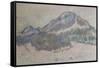 Mount Kolsaas in Norway, 1895-Claude Monet-Framed Stretched Canvas