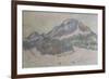 Mount Kolsaas in Norway, 1895-Claude Monet-Framed Giclee Print