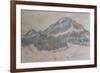 Mount Kolsaas in Norway, 1895-Claude Monet-Framed Giclee Print