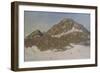 Mount Kolsaas in Sunlight, 1895-Claude Monet-Framed Giclee Print