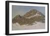 Mount Kolsaas in Sunlight, 1895-Claude Monet-Framed Giclee Print