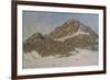 Mount Kolsaas in Sunlight, 1895-Claude Monet-Framed Giclee Print